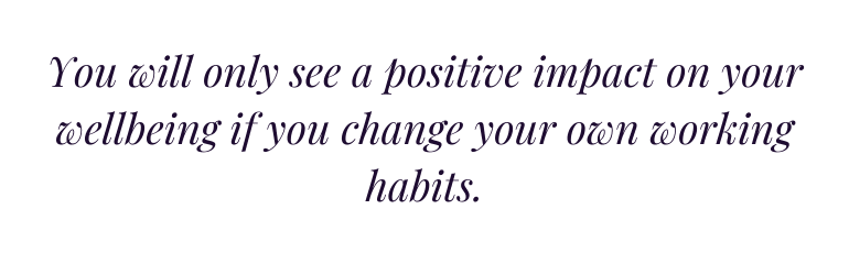 Change Habits Quote